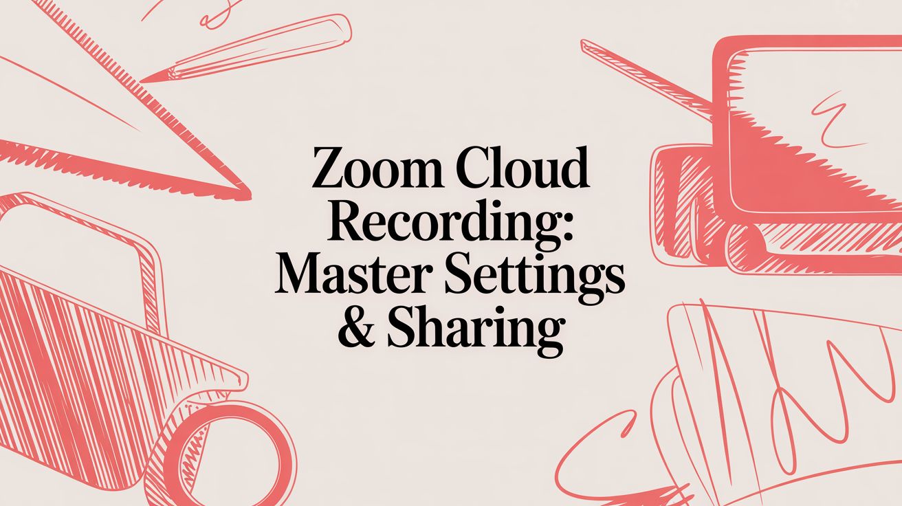 Zoom Cloud Recording: Master Settings & Sharing