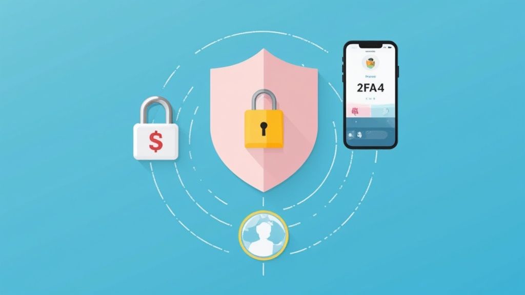 A person looking at a computer screen with a loading symbol, indicating a connection issue.