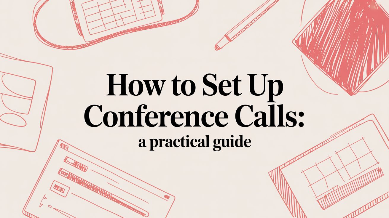 How to Set Up Conference Calls: A Practical Guide