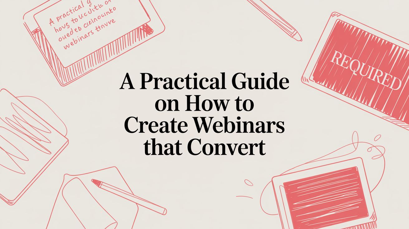 A Practical Guide on How to Create Webinars That Convert