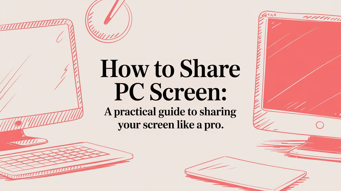 How to Share Your PC Screen: A Practical Guide