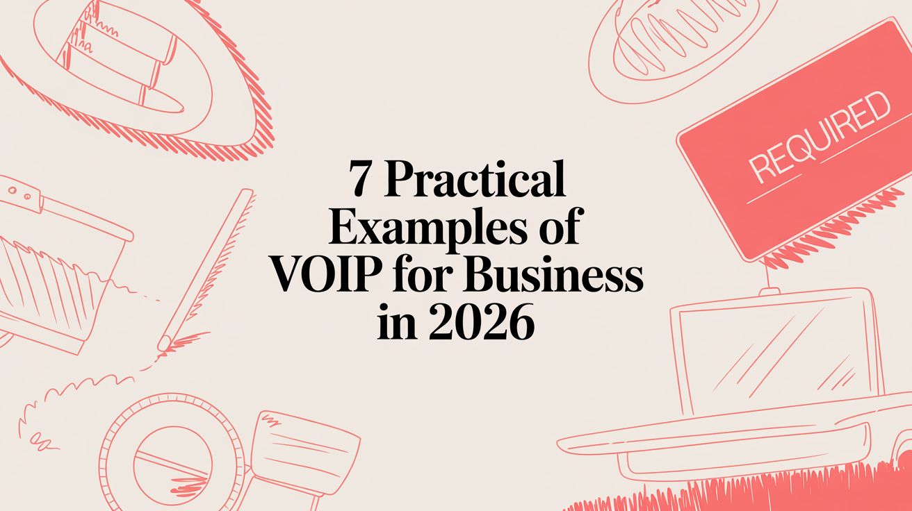 7 Practical Examples of VoIP for Business in 2026