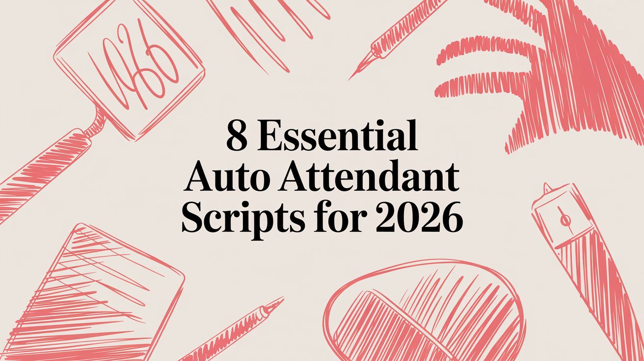 8 Essential Auto Attendant Scripts for 2026