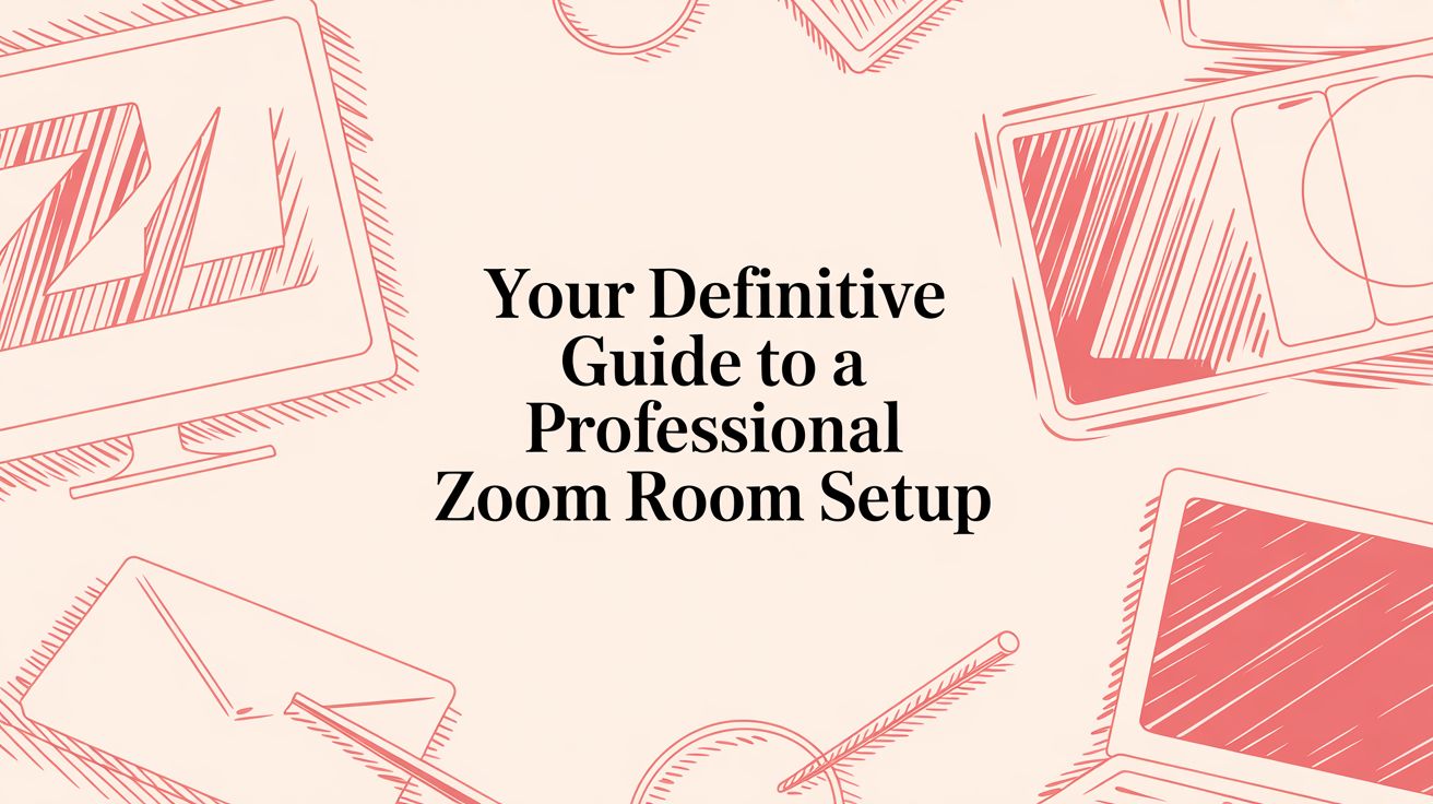 Your Definitive Guide to a Professional Zoom Room Setup